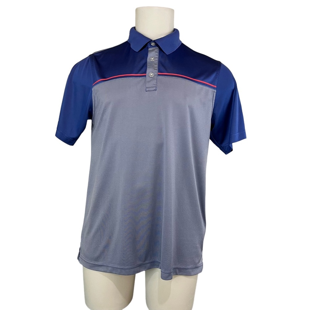 Callaway Polo Men’s Shirt M Blue Athletic Golf (391)